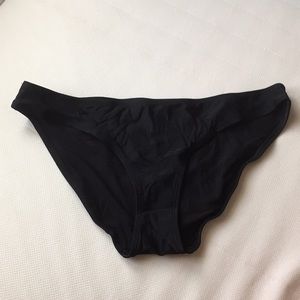 Aerie Bikini Bottom (True Black)